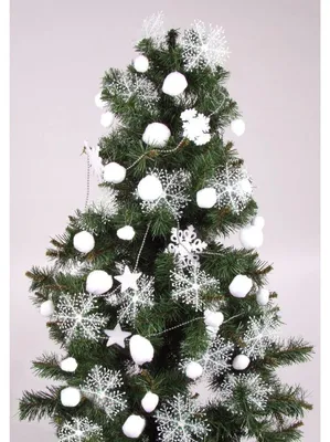 Image de 12x boules de neige pendentif boules de Noël décoration d'arbre de Noël sapins