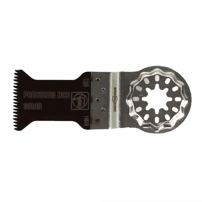 Produktbild von Fein E-Cut Precision Starlock Sägeblatt 1 Stk. 50 x 35 mm ( 63502126210 ) HCS-Stahl