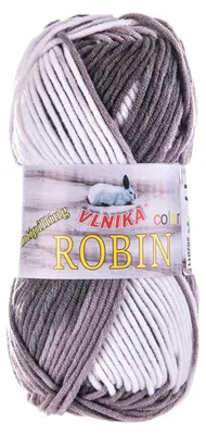 100g Farbverlaufsgarn Robin Color Antipilling Winterwolle Häkelgarn mehrfarbig