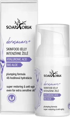 Obrázek produktu pro Soaphoria Dermacare Hyaluron Skinfood Jelly super hydratační želé 30 ml