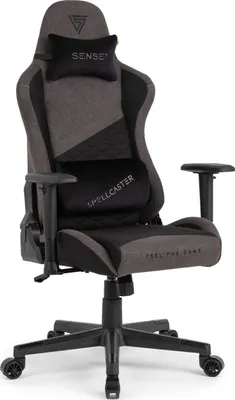 Obrázek produktu pro SENSE7 Zaklínač Senshi Edition Fabric Gaming Chair šedá Kancelářská židle Ergonomická kancelářská židle Ergonomická herní židle Herní křeslo 150kg