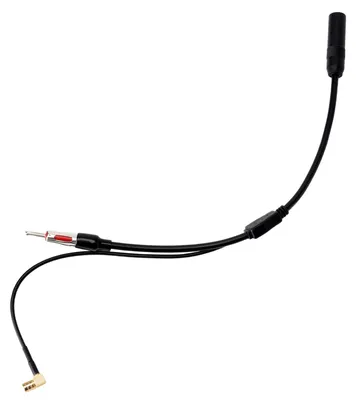 DAB-Adapter für Autoradio, 42 cm Antennenadapterkabel, DIN auf DIN & SMB