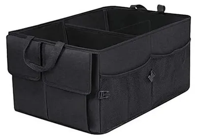 Image de Verk 10064 Organisateur de coffre de voiture noir