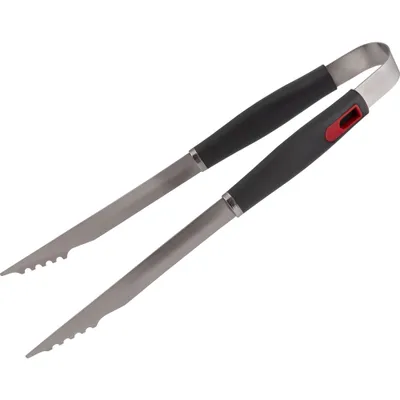 Obrázek produktu pro LAMART LT5027 Protiskluzové kleště jsou vyrobeny z nerezové oceli a jsou opatřeny zoubkováním v přední části, měkčená rukojeť, nerez, plast, stříbrná / černá, délka 40 cm