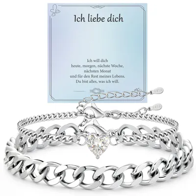 Produktbild von J.Fée Partner Armbänder Armband Damen Silber 925 Verstellbar, Silber+Silber