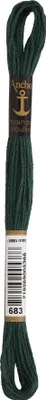 Produktbild von Anchor Sticktwist 4635000-00683 tanne Stickgarn, 100 % Baumwolle