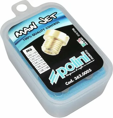 Produktbild von POLINI 10 Düsenkit für Dell Orto 6mm Vergaser 120/138