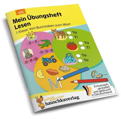 Obrázok produktu pre Mein Übungsheft Lesen 1. Klasse: Vom Buchstaben zum Wort