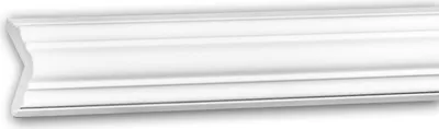 Produktbild von PROFHOME 150295 Eckleiste aus Polyurethan Deckenleiste Stuckleiste 2 m