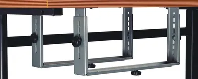 Produktbild von Dataflex Viewgo Computerhalterung - Schreibtisch 182, 35 kg, Silber
