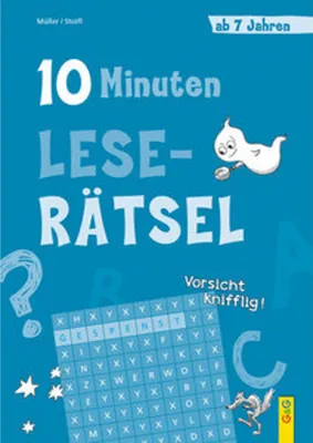 Produktbild von 10-Minuten-Leserätsel ab 7 Jahren