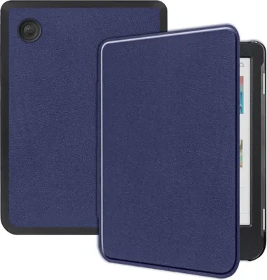 Productafbeelding van imoshion Slim Hard Case Bookcase voor de Kobo Clara Colour / BW - Donkerblauw
