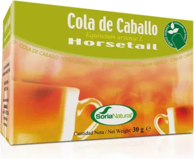 Imagen del producto de Soria Cola Caballo, 20 filtros
