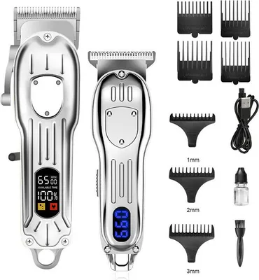 Image de INF Tondeuse à Cheveux Électrique Professionnelle Rechargeable USB pour Hommes