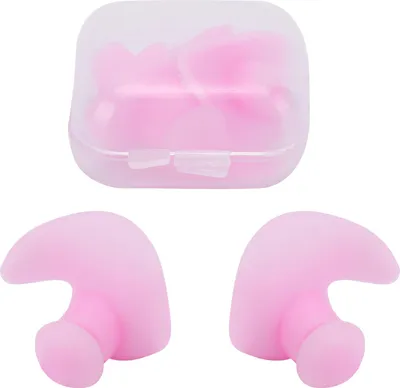 Produktbild von 1 Paar Ohrstöpsel zum Schwimmen, weiches Silikagel, wasserdicht, staubdicht, für Wassersport, Schwimmen, Ohrstöpsel (Pink in großen Mengen)