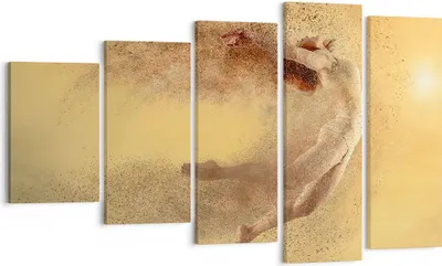 Produktbild von Bild auf Leinwand - Leinwandbild - Frau Abstraktion - 100x60cm - Wand Bild - Wanddeko - Wandbilder - Leinwanddruck - Bilder - Kunstdruck - Wanddekoration - Leinwand bilder - Wandkunst - EG100x60-4061