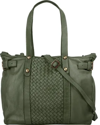 Produktbild von Samantha Look Shopper Damen 019564 dunkelgrün