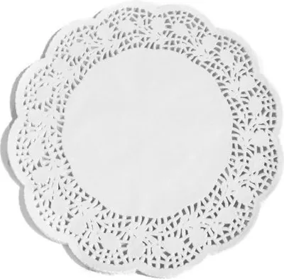 Obrázek produktu pro Dekorační ubrousky (T) 14 cm bílé 100 ks 1 balení