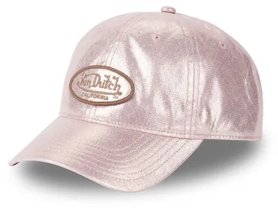 Imagen del producto de Gorra Von Dutch para mujer y hombre, gorra de béisbol, con brillo, ajustable, color rosa
