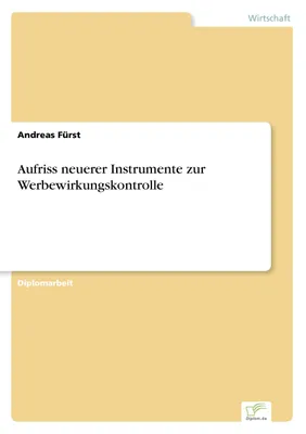 Produktbild von Aufriss neuerer Instrumente zur Werbewirkungskontrolle