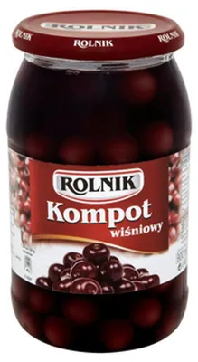 Obrázek produktu pro Rolnik Kompot Wiśniowy 900 g