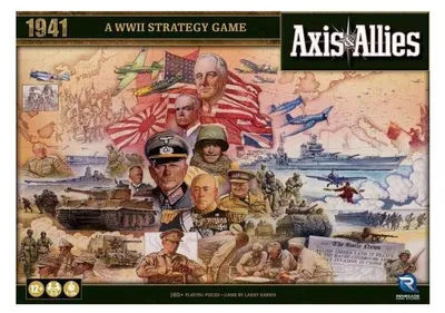 Zdjęcie produktu dla Axis & Allies 1941 – Figurki – Wizards of the Coast – 2-5 graczy – 12+