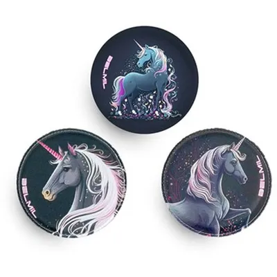 Obrázok produktu pre Emblém, na suchý zips, k taškám Classy Plus, BELMIL "Unicorn Dream"