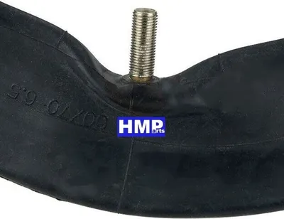 Immagine prodotto di 2 tubi flessibili 10x2,50 valvole a gradi  Scooter elettrico  Passeggino Bicicletta  HMParts