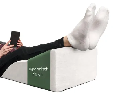 Image de Coussin de soutien ergonomique pour les jambes, idéal pour la prévention de la thrombose