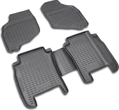 Zdjęcie produktu dla Gumowe dywaniki samochodowe Honda Jazz 2002-2008