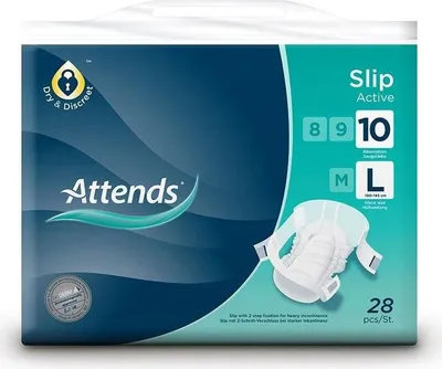 Image de ATTENDS Slip Active 10 Large - 1 paquet de 28 protections