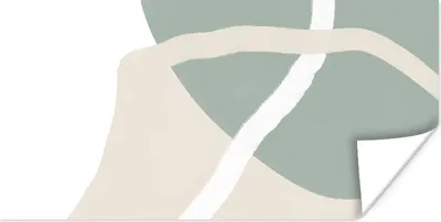 Produktbild von MuchoWow® Poster Minimalismus - Pastell - Gestaltung 40x20 cm - Poster für die Wand - Poster Schlafzimmer