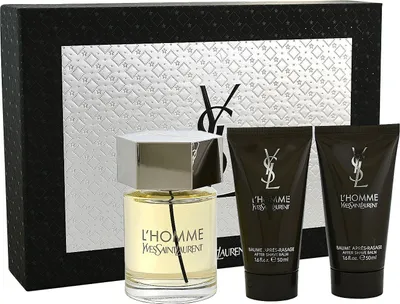 Produktbild von Yves Saint Laurent L'Homme Eau de Toilette 100ml Geschenkset für Herren, 3-teilig, gesamt 200ml