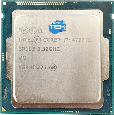 Immagine prodotto di Intel Core I7-4770te Lga 1150 Quarta Gen Processore Cpu 4c/8t Max 3,30ghz 45w