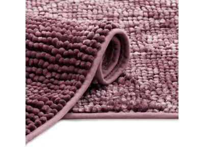 Zdjęcie produktu dla Fioletowy dywanik łazienkowy BATI 60x90 cm
