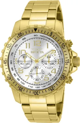 Immagine prodotto di Invicta Specialty 11369 Orologio da Uomo - Movimento al Quarzo - Acciaio Inossidabile con Quadrante Argento - 45 mm