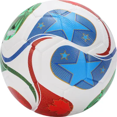 Obrázek produktu pro Fotbalový míč, velikost 5, PU, odolný proti opotřebení, zesílený, voděodolný, pro běžnou hru s 11 hráči