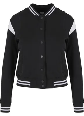 Image de Urban Classics Ladies - INSET Veste Sweat Collège - M