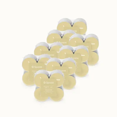 Duftteelichter 8er-Pack, Vanilleblüte & Moschus, 10 Std.