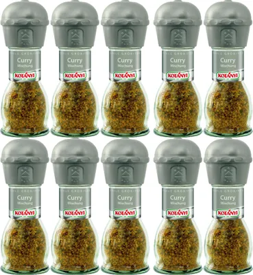 Immagine prodotto di Kotanyi curry macina spezie raffinato salato piccante 45g confezione da 10