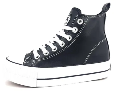 Produktbild von British Knights Kaya Mid PolyurethanSchnürstiefel Schwarz
