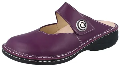 Produktbild von FINN COMFORT Canaro Damen Clog viola Glattleder - Größe: 37