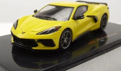 Produktbild von Ixo Models MOC315 Chevrolet Corvette C8 2020 gelb 1:43