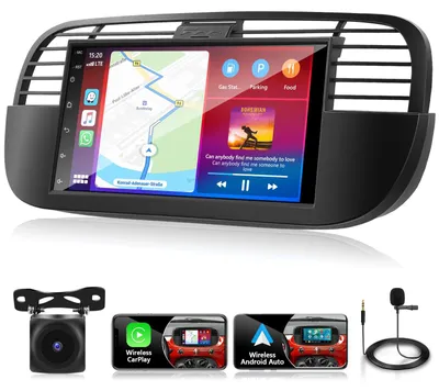Productafbeelding van 4 + 64G Autoradio voor 2007-2015 met Carplay Draadloze Android Auto