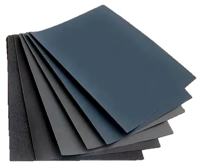 Produktbild von 15-teiliges Schleifpapier Set - Schleifpapier mit Körnungen 7000-1000/800/500/320/240/220/150, Trocken- und Nassschliff, 9x11 Zoll für Holz, Holzmöbel, Auto, Metall und Glas