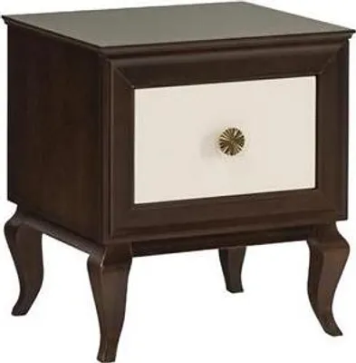 Image de Table de chambre à coucher Table de chevet Armoire de nuit Console de chevet