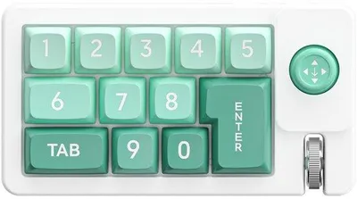 Zdjęcie produktu dla Mechaniczna klawiatura gamingowa z joystickiem, podświetleniem RGB, dużą powierzchnią, przewodowa, z możliwością wymiany przełączników.
