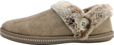 Produktbild von SKECHERS Damen Hausschuhe beige Warmfutter - Größe: 40