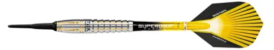 Obrázok produktu pre Harrows - Šípky „Saru King“, mäkká špička PP4094 (18,5 g) (zlatá/sivá/strieborná)