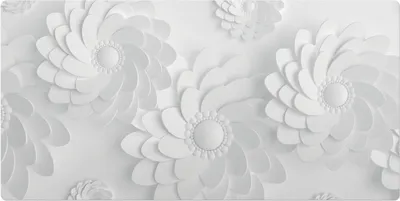 Produktbild von Blumenspiralen– Schreibtischunterlage – Schreibtisch Tischunterlage – 120x60 cm – Unterlage Groß Schreibtischmatte
